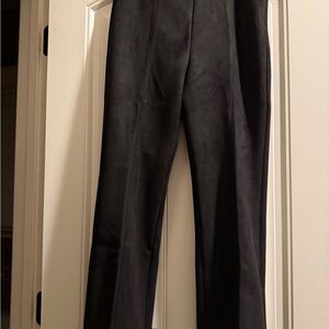 Women’s Black Suede Pants